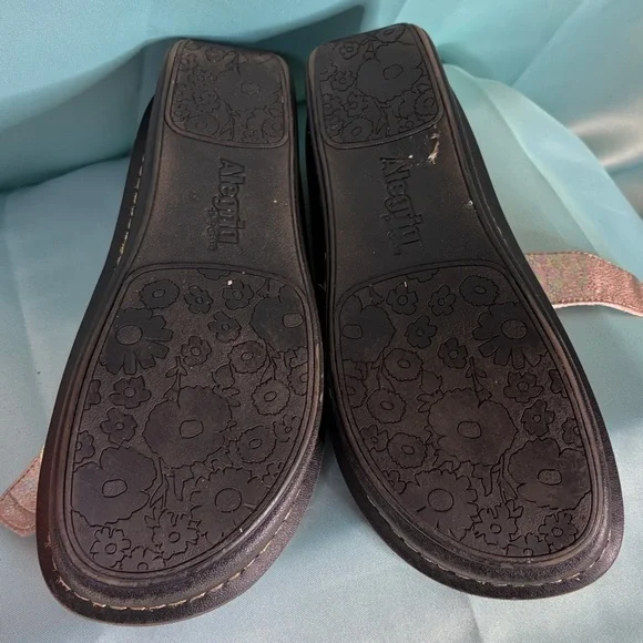 Alegria Paloma Mary Jane’s Pink Iridescent sz 39 - Picture 7 of 8
